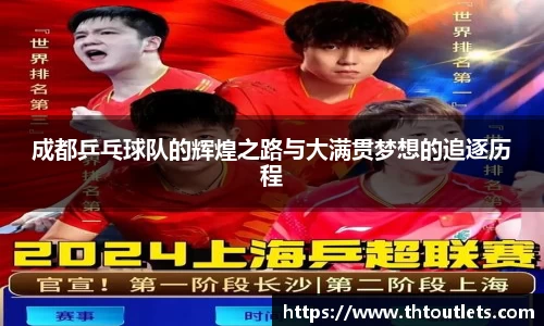 成都乒乓球队的辉煌之路与大满贯梦想的追逐历程